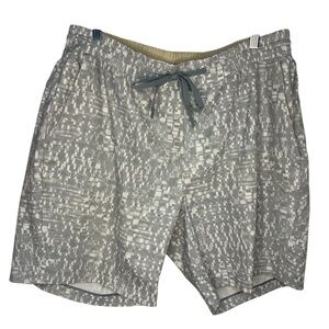 Lululemon Bowline Short 8" Mesh Super Structure Blue Cast Multi - XL